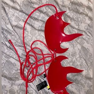 Anastasia Red Bra Top